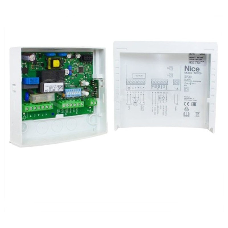 Centrale di comando per serrande o tapparelle Nice MC200