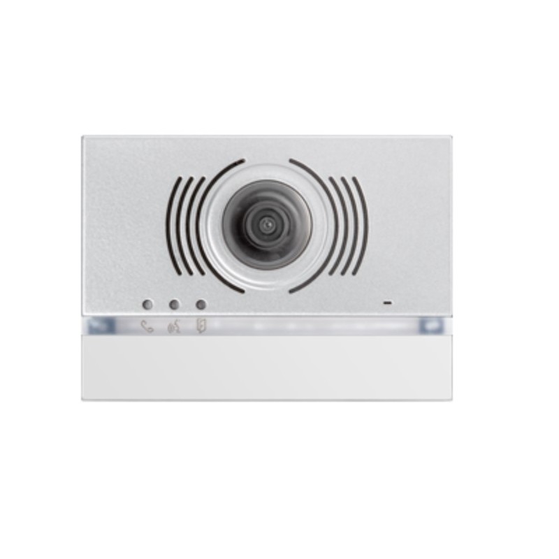 Frontalino A/V Alpha bianco per posto esterno senza pulsanti Urmet 1168/140W