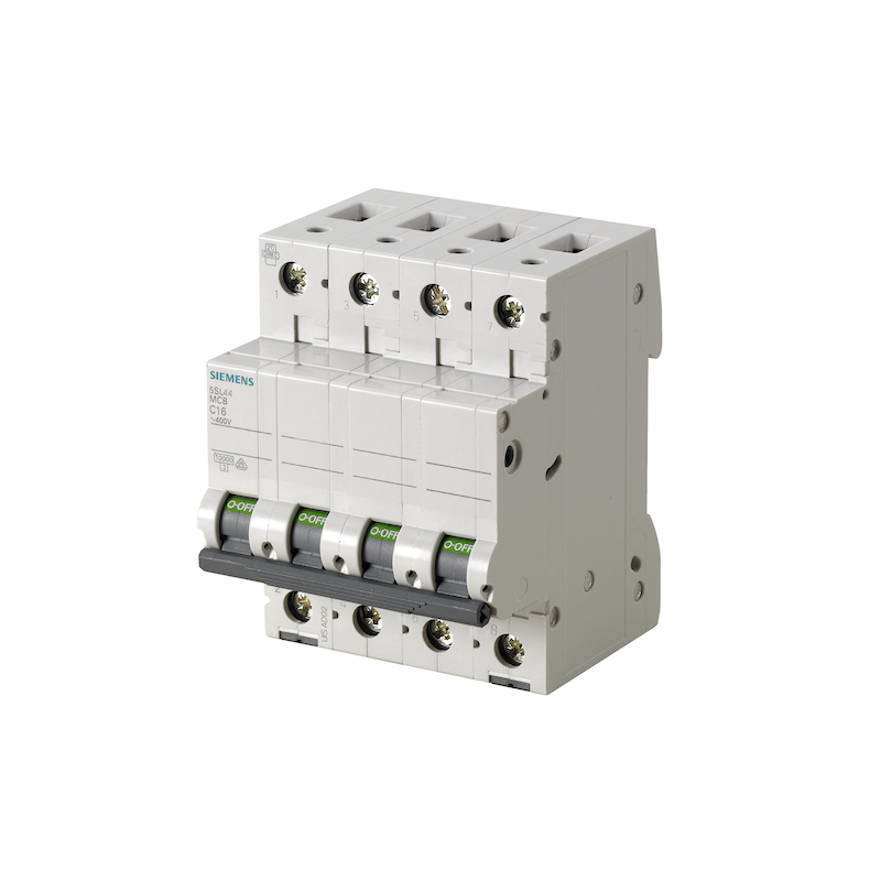 Interruttore Magnetotermico 4 poli 63A 10KA Siemens 5SY44637