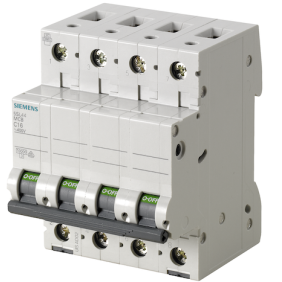 Interruttore Sezionatore 125A 4 Poli 4 Moduli Leva Grigia Siemens 5TL16920