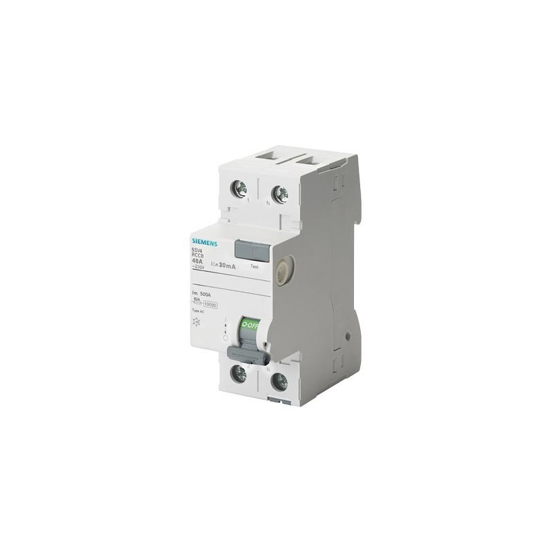 Interruttore Differenziale puro 63A 0,3 Tipo AC Siemens 5SV46160