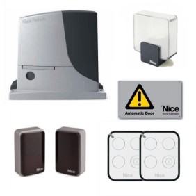 KIT Cancello Nice Scorrevole ROX600 Centrale incorporata ROX600KCE