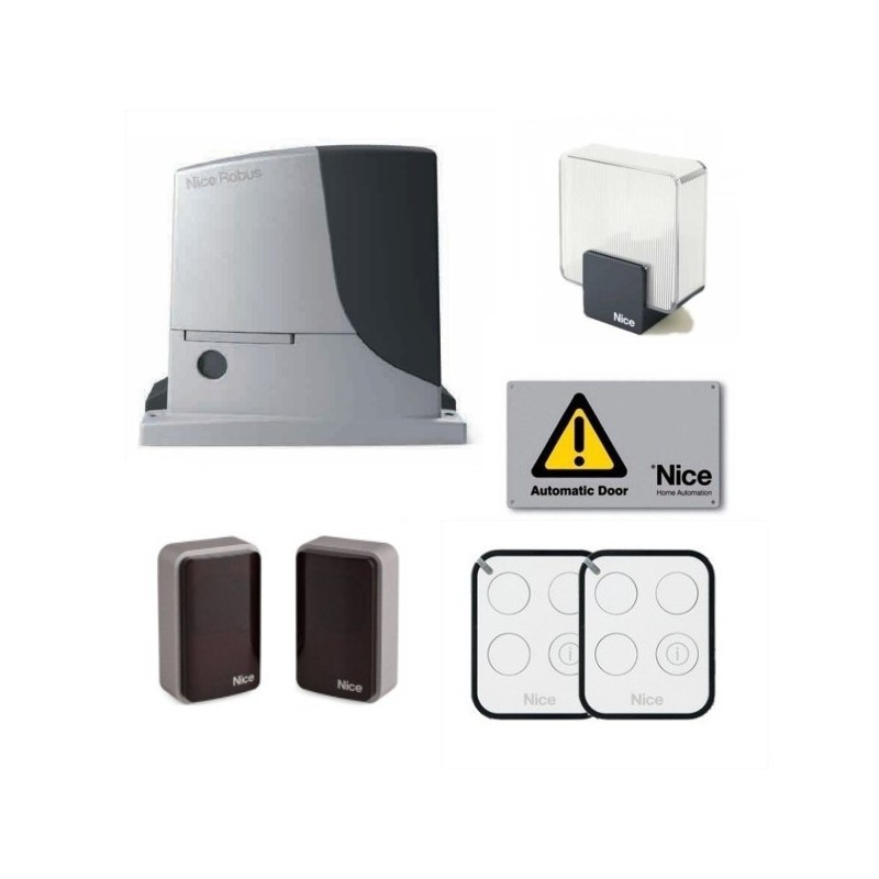KIT Cancello Nice Scorrevole ROX600 Centrale incorporata ROX600KCE