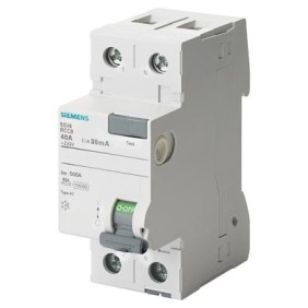 Interruttore Differenziale puro 16A 0,01 Siemens 5SV41110