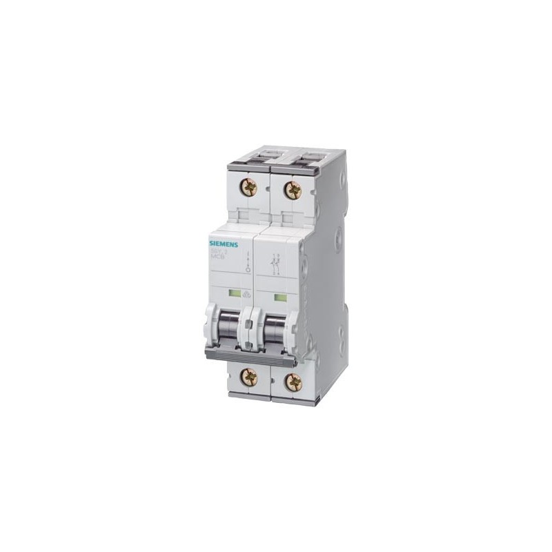 Interruttore Automatico Magnetotermico 2P 2 Moduli 16A 6kA  Siemens 5SY62167
