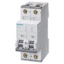 Interruttore Automatico Magnetotermico 2P 2 Moduli 16A 6kA  Siemens 5SY62167