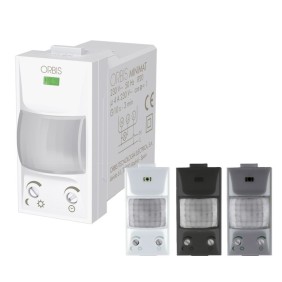 Rilevatore movimento ad incasso compatibile con le principali marche Orbis OB135312