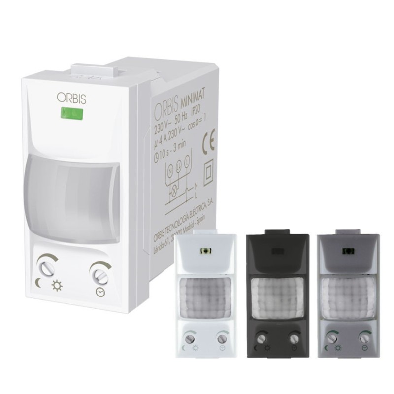 Rilevatore movimento ad incasso compatibile con le principali marche Orbis OB135312