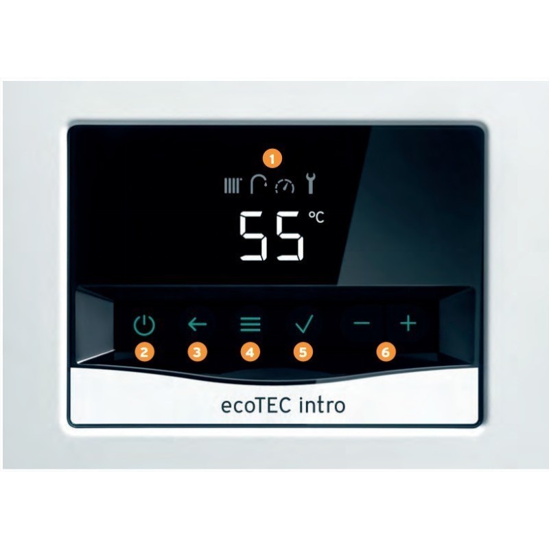 Caldaia murale a condensazione Ecotec Intro Vaillant 28Kw 0010026088