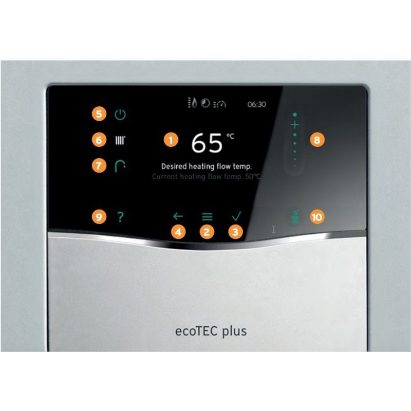 Caldaia murale a condensazione Ecotec Plus con V- Smart Vaillant 26Kw