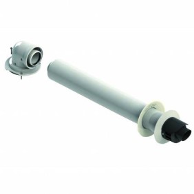 KIT Scarico Fumi Orizzontale 60/100 per Caldaie a Condensazione Bosch