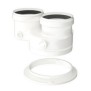 Adattatore Sdoppiato Rigido da 80/125 a 80/80 mm per Caldaie a Condensazione Bosch
