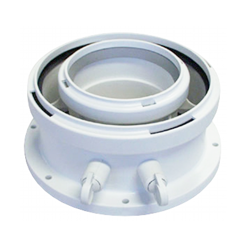 Adattatore Verticale da 80/125mm a 60/100mm per Caldaie a Condensazione Bosch