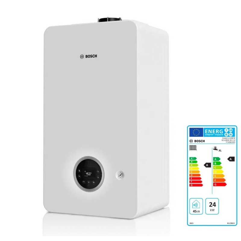 Caldaia a Condensazione Murale Compatta 24 KW BOSCH Condens 2200
