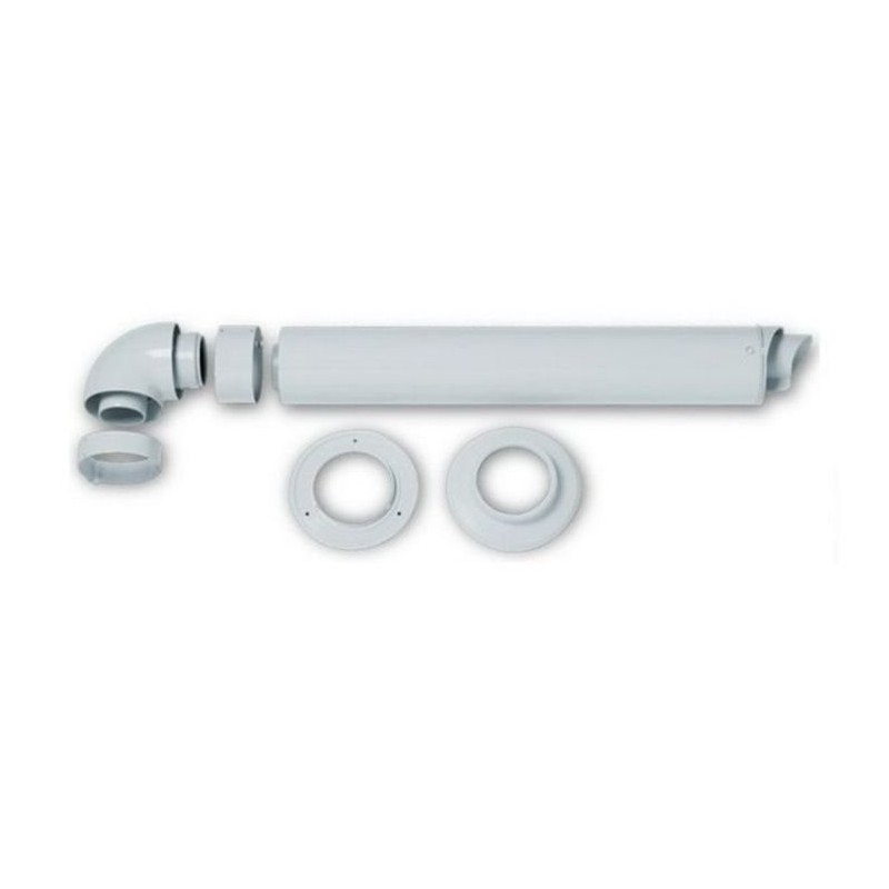 Kit scarico Fumi Vaillant 60100 per caldaie a condensazione 0020219517