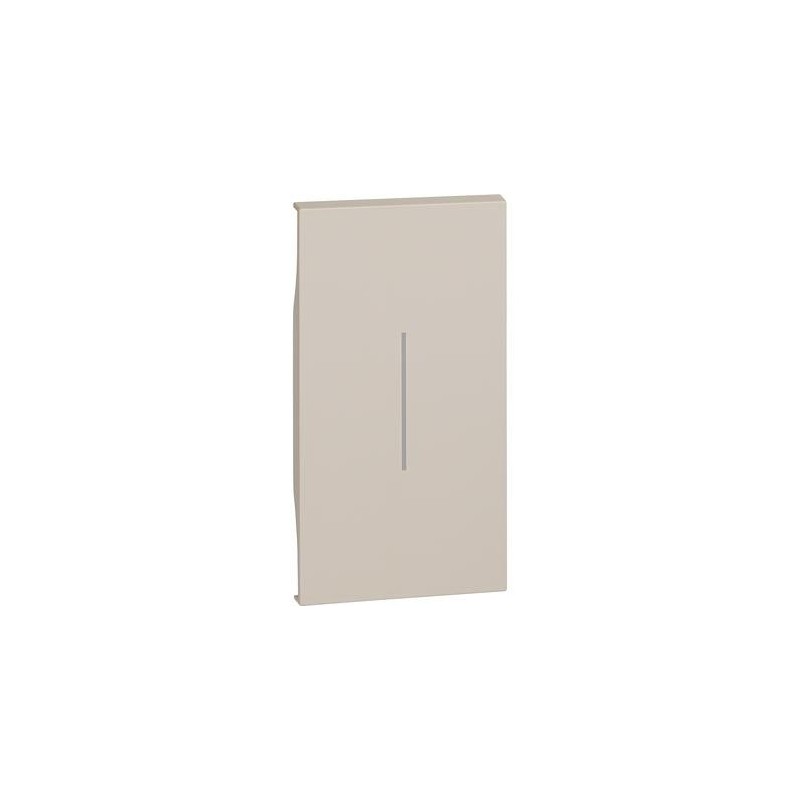 Cover illuminabile 2 moduli  colore sabbia Bticino Living Now KM01M2