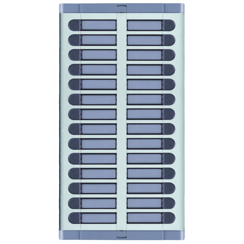 Frontale 28 pulsanti su due file non predisposto per posto esterno Urmet 925/028