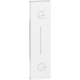 Cover Illuminabile Bianco per Comando Scenario Entra e Esci Wireless Bticino Living Now KW40