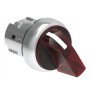 Selettore illuminabile rosso serie Platinum 2 posizioni Lovato LPSSL1204