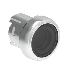 Pulsante metallico Luminoso rasato bianco Platinum Lovato LPSBL107