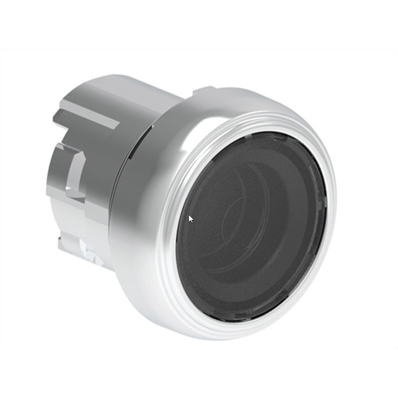 Pulsante metallico Luminoso rasato bianco Platinum Lovato LPSBL107