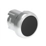 Pulsante rasato Nero Foro 22 serie Platinum Lovato LPSB102