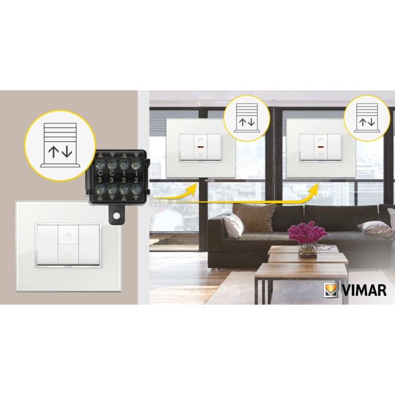 Modulo Centrale Tapparelle Quid Vimar 03997