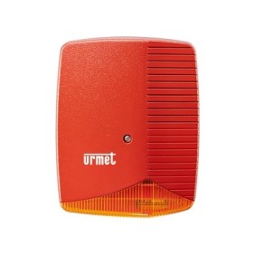 Sirena antincendio per esterno con lampeggiante Urmet 1043259
