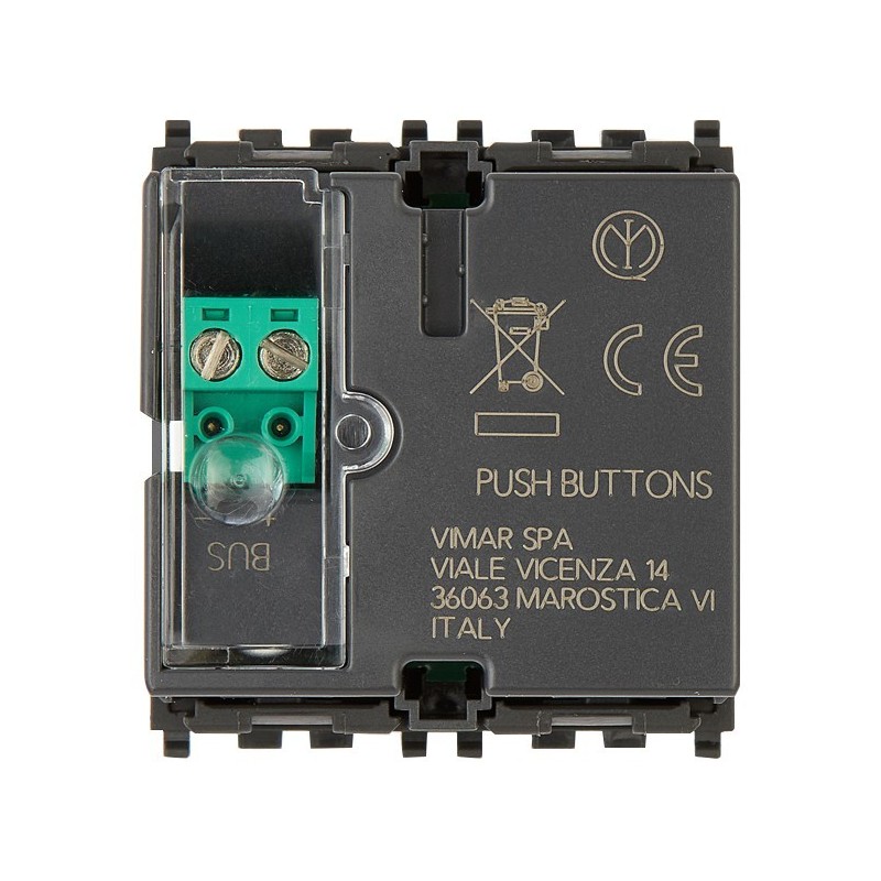 Comando Domotico 4 pulsanti 2 Moduli Vimar 01480