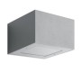 Plafoniera da Esterno 7W 4000K Luce Naturale Trend Up e Down IP66 Grigio Lombardo LL10809N