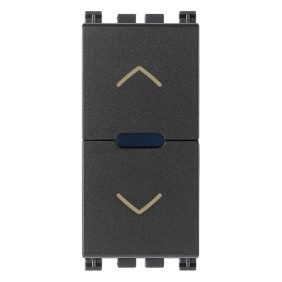 Commutatore Tapparelle Quid Grigio Vimar 19196