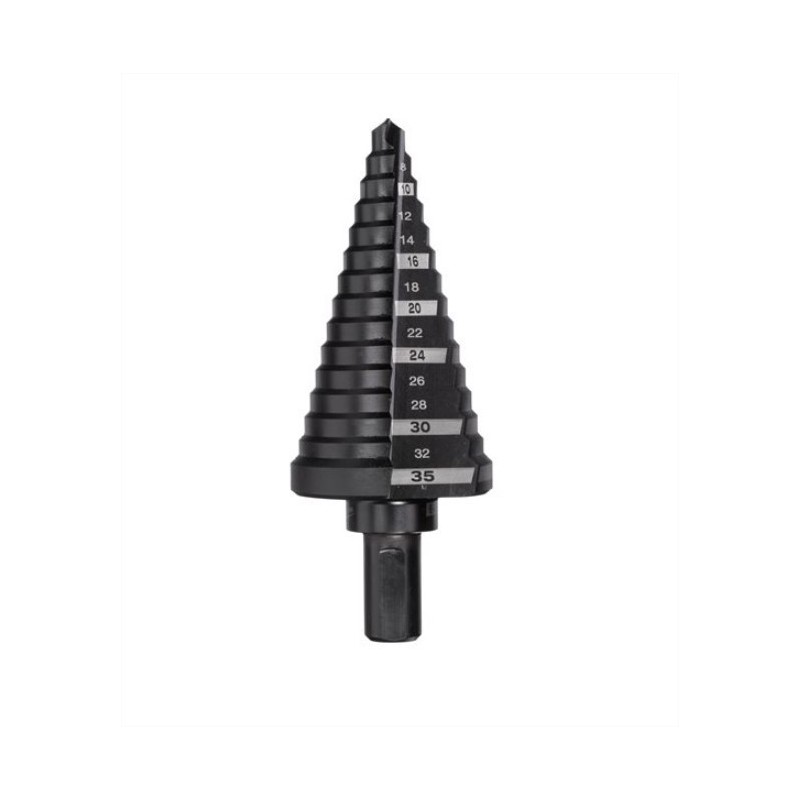 Fresa a gradino 6-35 mm in acciaio Milwaukee 48899335