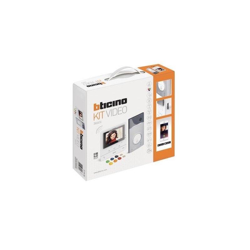 Kit video vivavoce  CLASSE 100X16E Wi-Fi + LINEA 3000 Bticino 364614