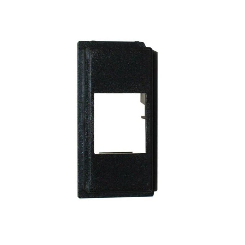 Adattatore Keystone RJ45 per placche e supporti Living Now nero Fanton 23960