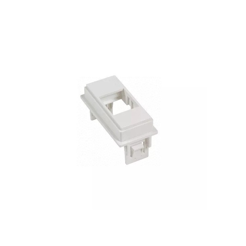 Adattatore Keystone RJ45 per placche e supporti Living Now bianca Fanton 23959