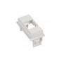 Adattatore Keystone RJ45 per placche e supporti Living Now bianca Fanton 23959