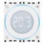 Termostato Elettronico controllo temperatura ambiente 230V bianco Vimar 02970.B