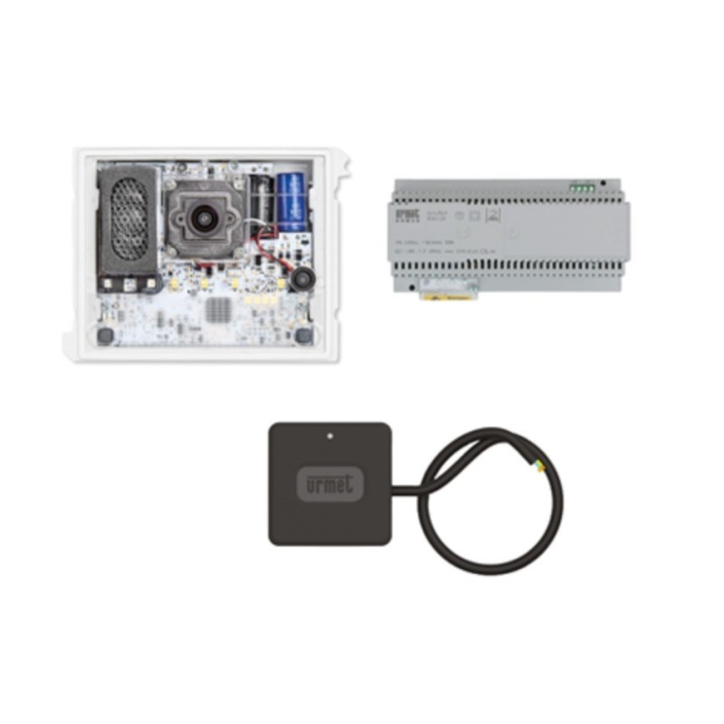 Kit base impianto Video digitale Alpha con attuatore Bluethoot 2Voice Urmet 1783/725