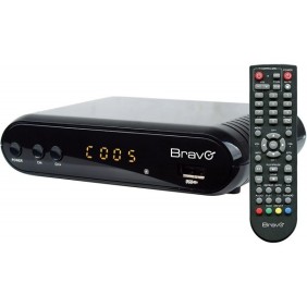 Decoder Digitale Terrestre , Full HD con porta Eternet  Bravo 92202464