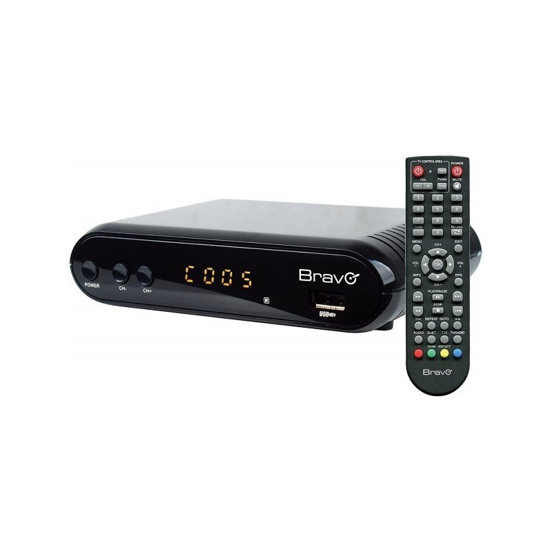 Decoder Digitale Terrestre , Full HD con porta Eternet  Bravo 92202464