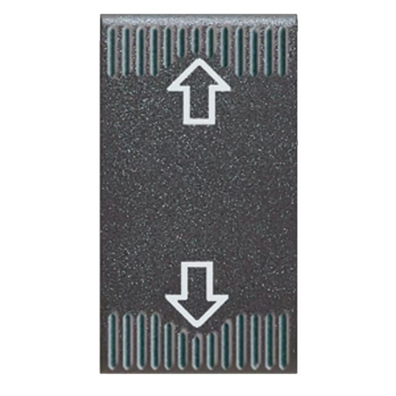 Pulsante commutatore con frecce Serie Noir Ave 45353