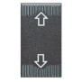 Pulsante commutatore con frecce Serie Noir Ave 45353