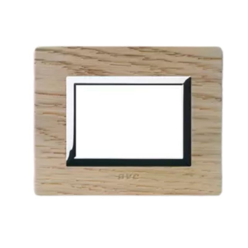 Placca Ave Sistema 44 "Vera 44" Legno 3 moduli Rovere sbiancato 44PL3RS