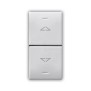 Doppio pulsante con frecce non interbloccato Ave Domus 441056F