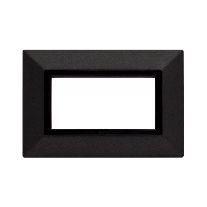 Placca AVE "Zama 44" Grafite 4 moduli 44P94GF