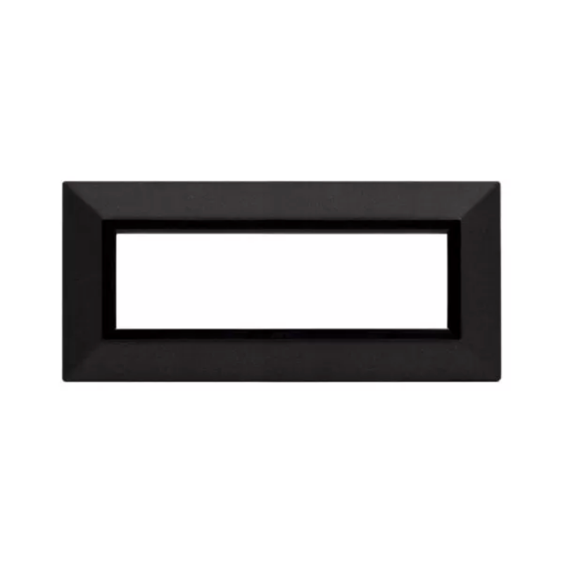 Placca AVE 44P97GF "Zama 44" Grafite 7 moduli