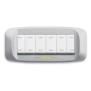 Placca AVE Banquise micalizzato 6 moduli Banquise 45 45PB96BMC