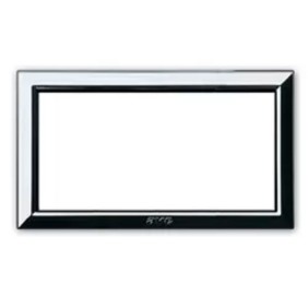Cornicetta di ricambio 4 Moduli AVE S44 per placche Vera Cromo Lucido