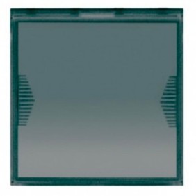 Pulsante portanome illuminabile 2 moduli ave life 442005TP2