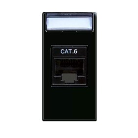 Presa RJ45 categoria 6 UTP 1 modulo Ave Life 442027C6